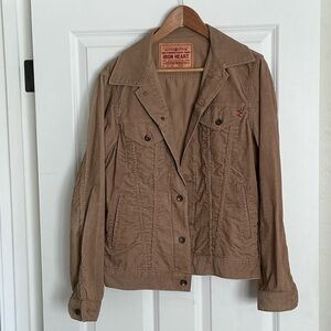 Iron heart corduroy jacket
